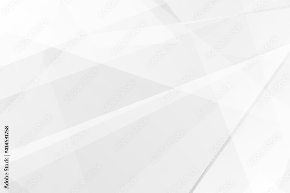 Fototapeta premium Abstract white and grey on light silver background modern design. Vector illustration EPS 10.
