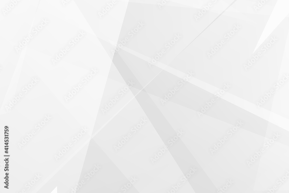 Fototapeta premium Abstract white and grey on light silver background modern design. Vector illustration EPS 10.