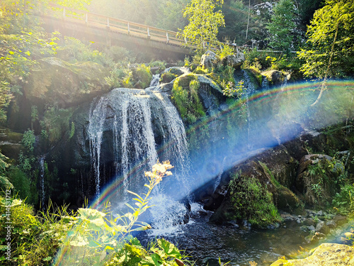 Waterfall in Triberg Blackforest 