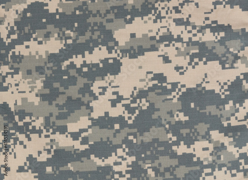 Military clothing background for the holidays of Memorial, 4th of July and Labor Day in filled frame format