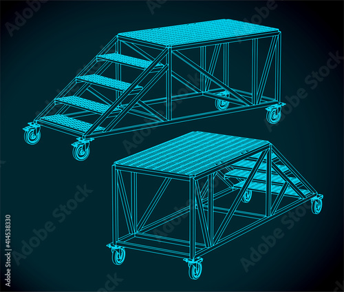 Service Ladder sketch