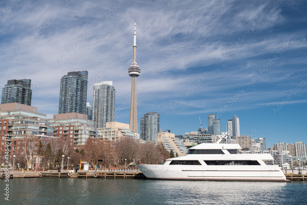 Naklejka premium Toronto city skyline, Ontario, Canada