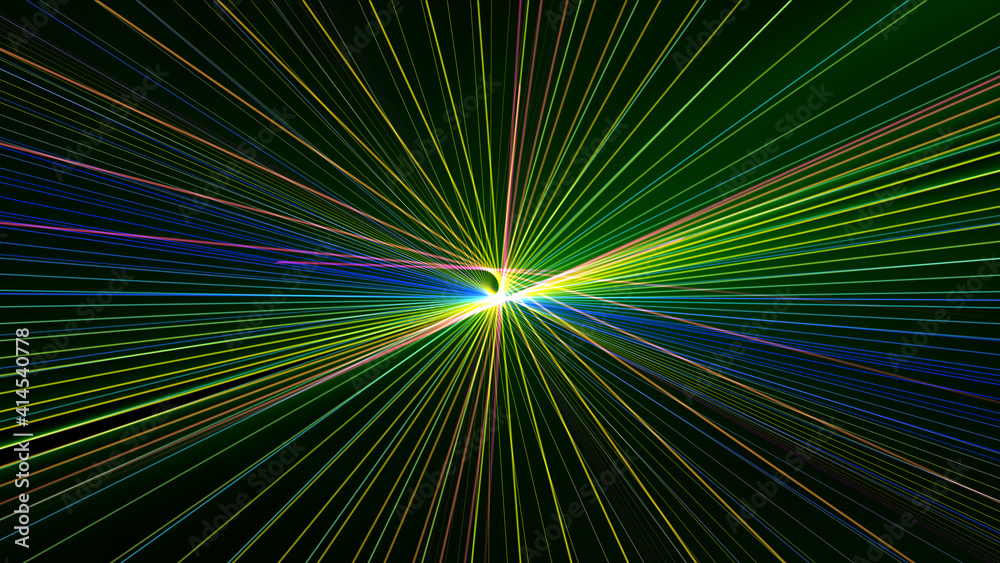 colorful lines of abstract background, 3D rendering colorful lines of abstract background, 3D rendering