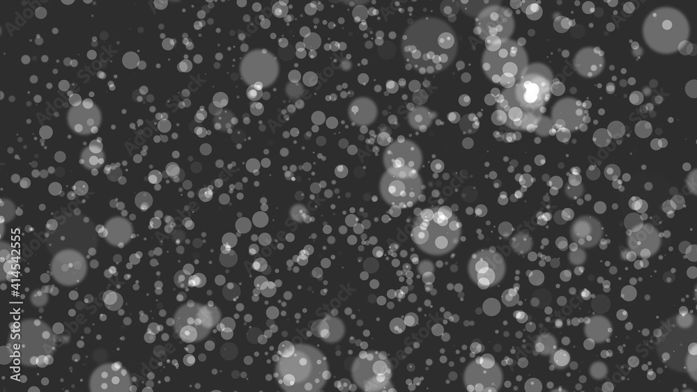 abstract bokeh background, gray particles abstract bokeh background, gray particles