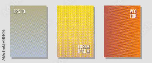 Certificate layouts vector graphic design set.