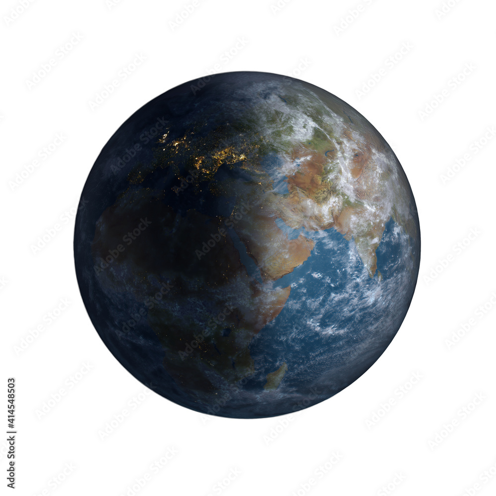 Planet Earth, Africa, Middle East, and Europe Planet Earth, Africa, Middle East, and Europe