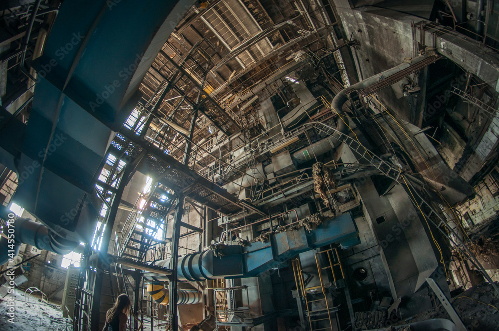 Abandoned power plant EC2 in Poland