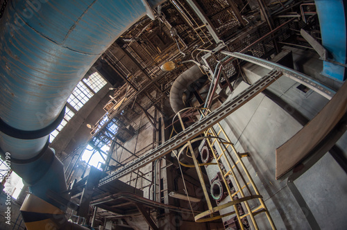 Wallpaper Mural Abandoned power plant EC2 in Poland Torontodigital.ca
