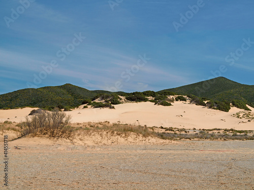 Piscinas, Dünenlandschaft an der Costa Verde, Südwest-Sardinien