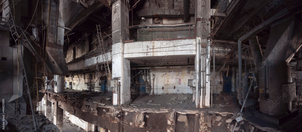 Abandoned power plant EC2 in Poland