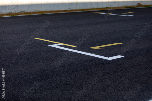 First place on the starting line