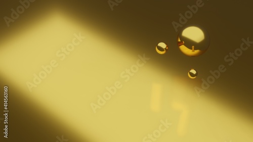 coins falling into the water gold luxury