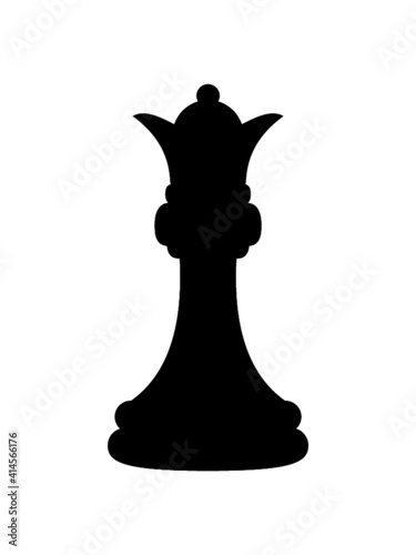 Dame Schach Figur 
