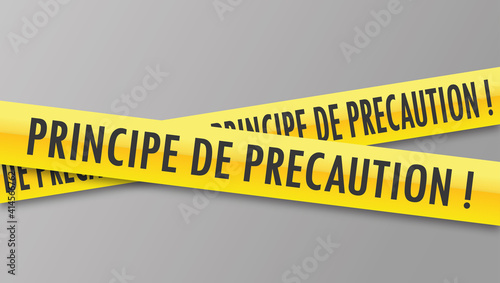 Logo principe de précaution.