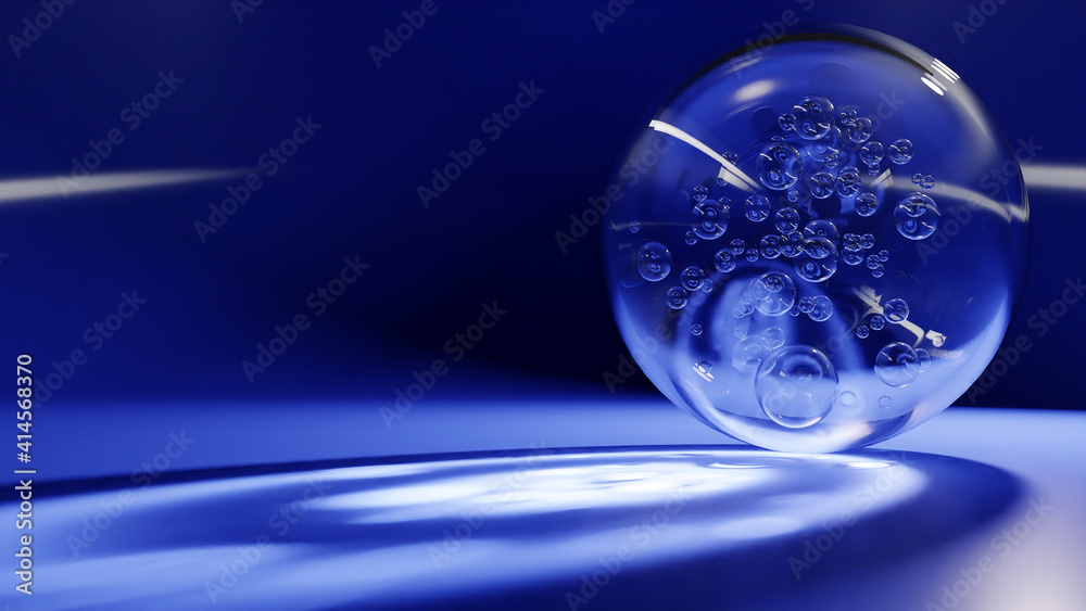 3d rendering scene with futuristic spheres and light 3d rendering scene with futuristic spheres and light