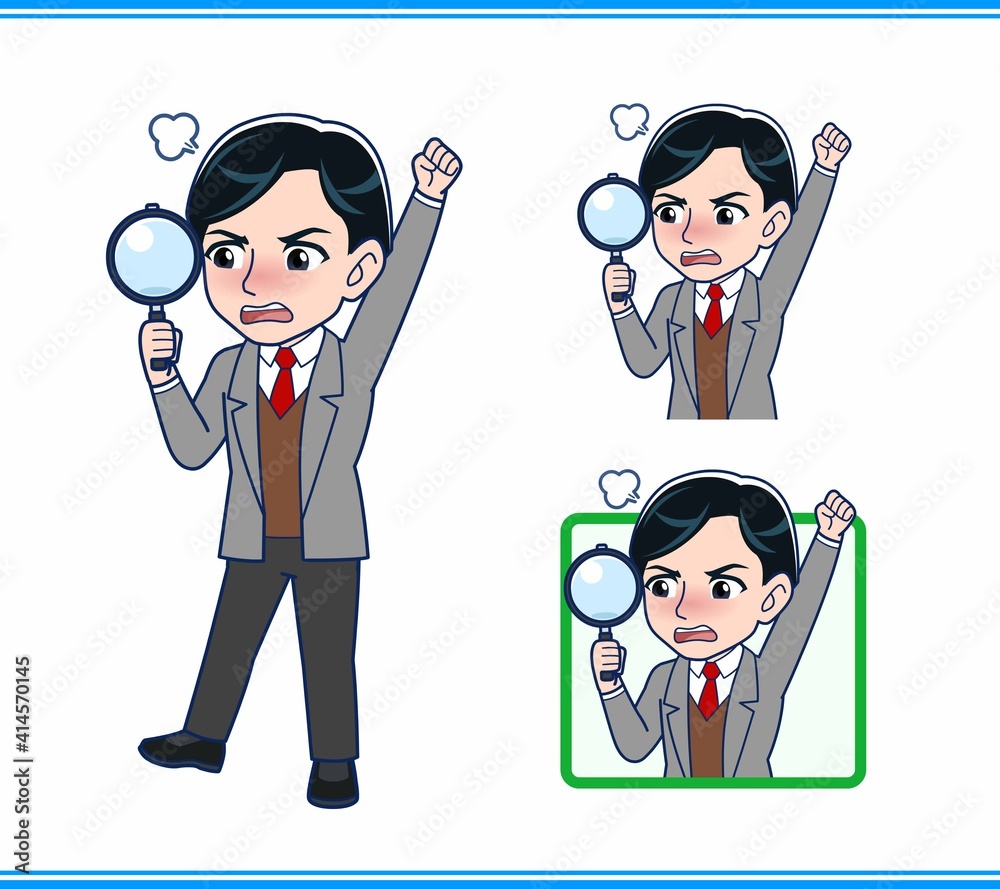 Male teacher in a gray jacket Male teacher in a gray jacket