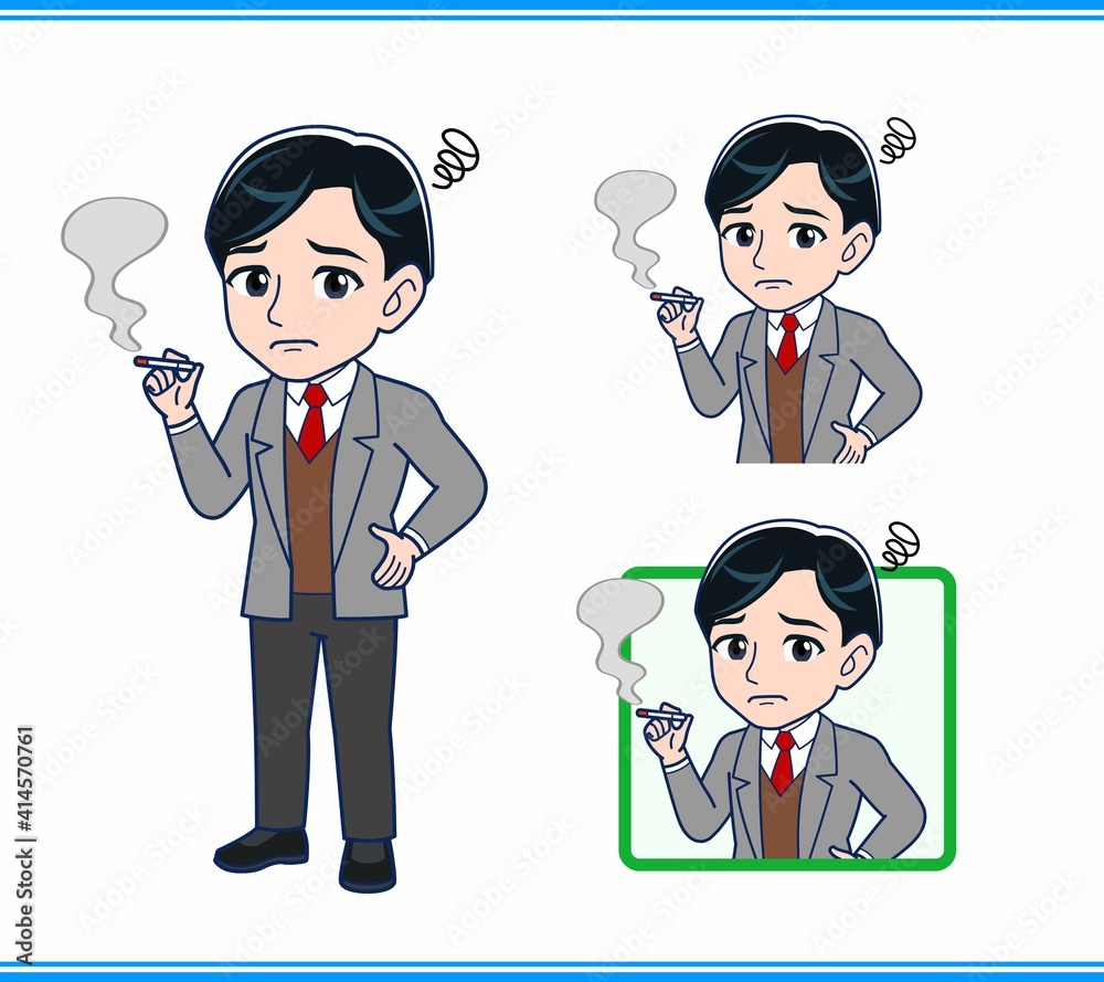 Male teacher in a gray jacket Male teacher in a gray jacket
