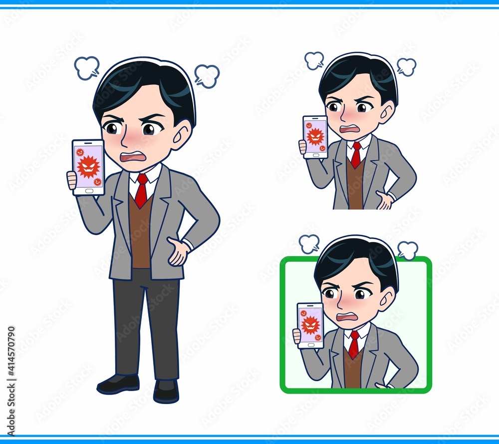 Male teacher in a gray jacket Male teacher in a gray jacket