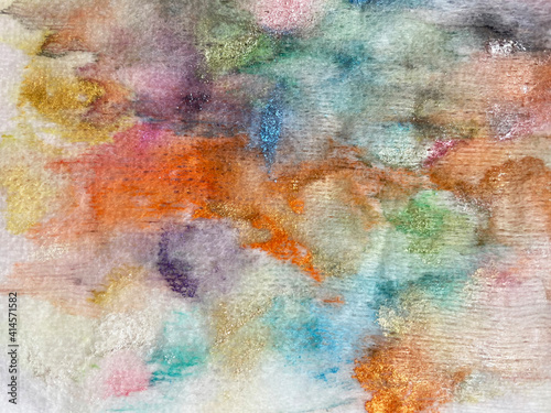 Ð¡olor abstract background. Modern art texture. Ink, paint, watercolor