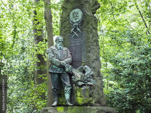 Ostfriedhof Dortmund, miner's grave