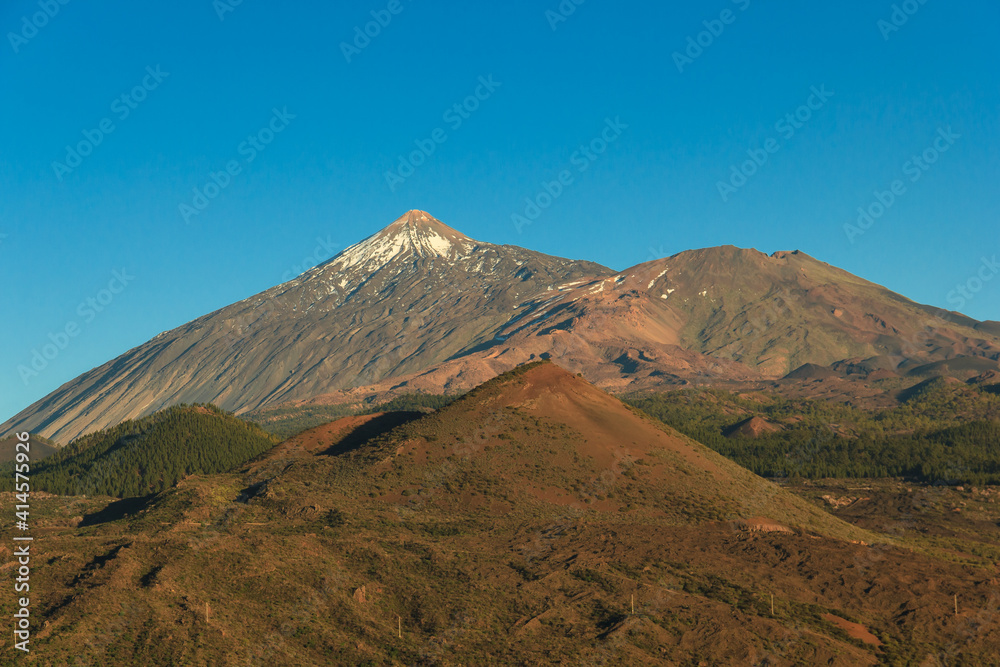 Naklejka premium teide, teneriffe spain