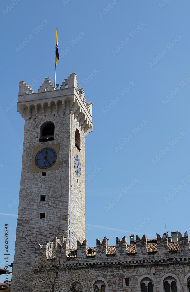 Fototapeta premium Bell Tower, Trento, Italy