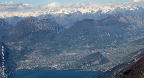 Riva, Lake Garda, View From Monte Baldo, Italy