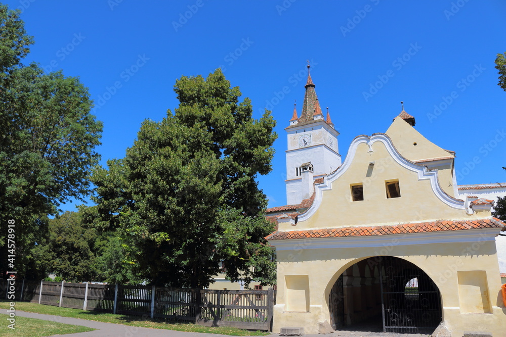 Harman Church In Transylvanien Romania