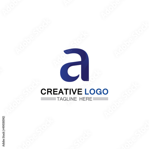 Fototapeta Naklejka Na Ścianę i Meble -  A Letter Logo Template