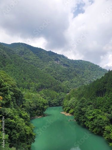 奥多摩湖の風景