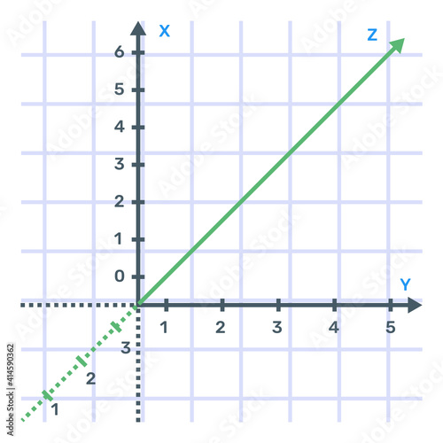 
Cartesian chart icon premium download
