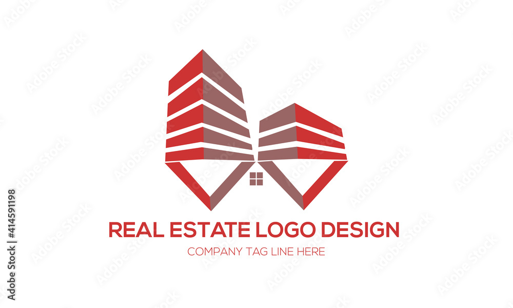 abstract logo design house . abstract logo design house .