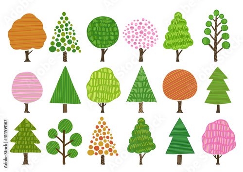 Tree illustrations