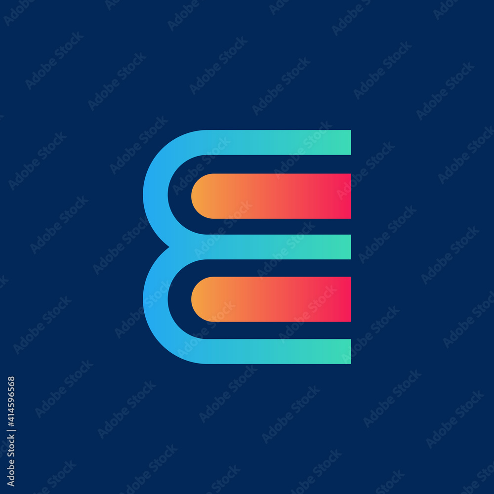 Letter E logo icon design element template. vector illustration Letter E logo icon design element template. vector illustration