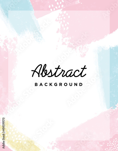 抽象的なドローイング背景ベクターイラスト