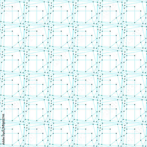 seamless pattern with squares, seamless pattern with blue squares, seamless pattern with lines and circles