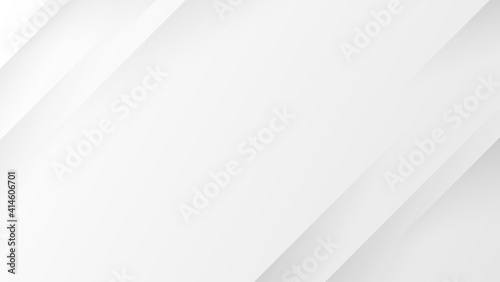 Gray and white abstract diagonal lines geometric dynamic shape subtle background vector.