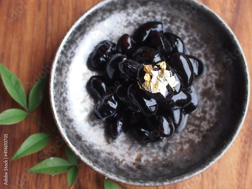 Kuromame, Japanese Food photo