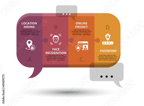 Infographic Sensor template. Icons in different colors. Include Water Quality Sensor, Flame Detector, Smoke Detector, Alcohol Sensor and others.