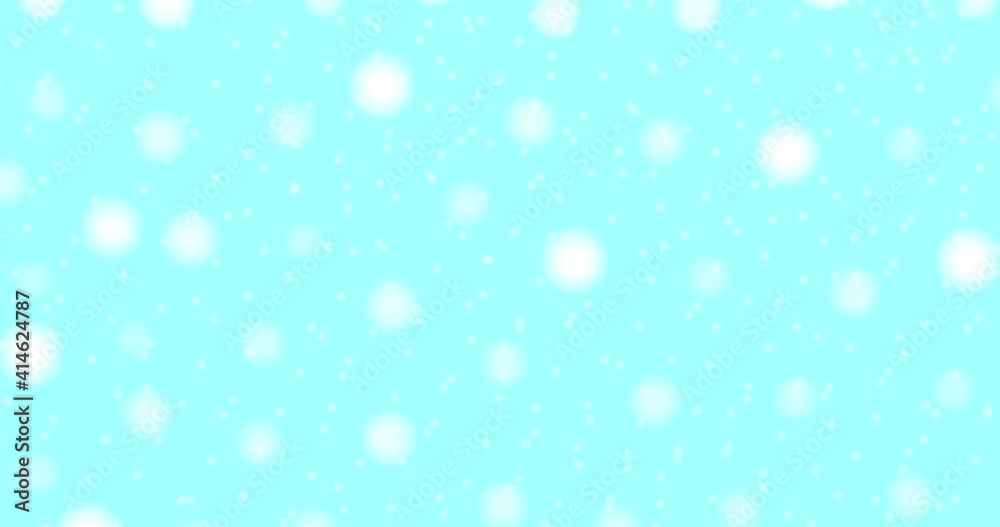 A background of heavy snow falling against a backdrop of light blue A background of heavy snow falling against a backdrop of light blue