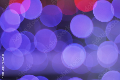 Defocused Bokeh Christmas Party Background 