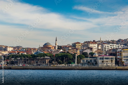 View to asian coast of Istanbul. Turkey.