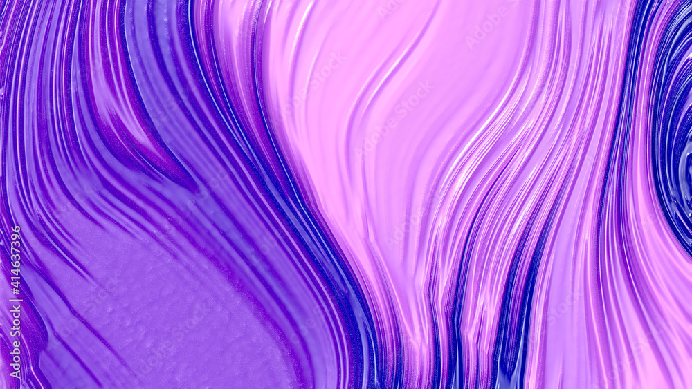 Waves purple blue with luxury texture background. Abstract 3d illustration, 3d rendering. Waves purple blue with luxury texture background. Abstract 3d illustration, 3d rendering.