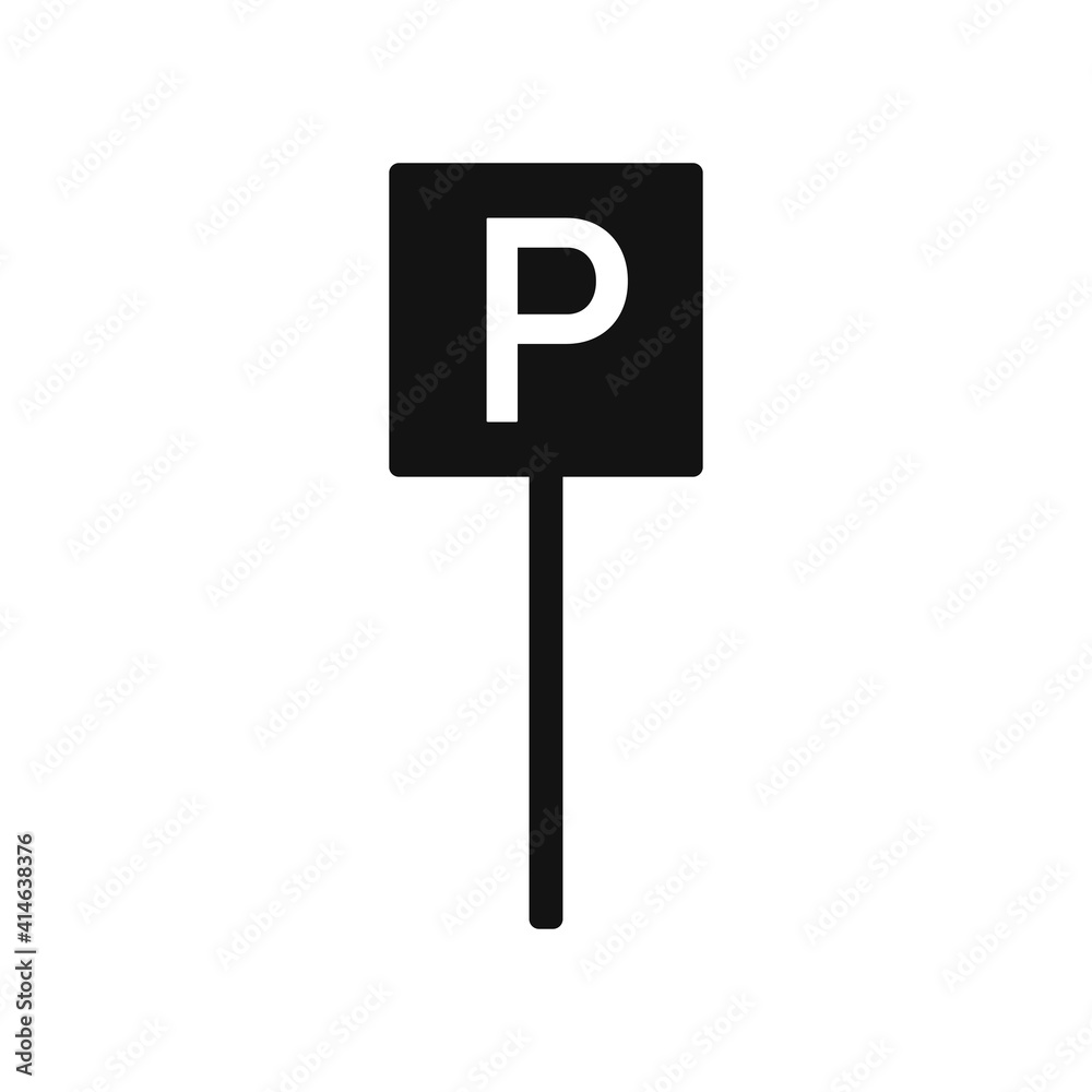 Street Signage, Road Sign Parking Area Illustration Design. Street Signage, Road Sign Parking Area Illustration Design.