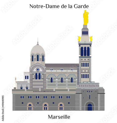 Basilica Notre-Dame de la Garde Marseille
Basilique Notre-Dame de la Garde 


