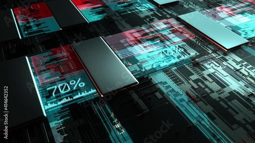 Technology background/Technology background of the abstract computer motherboard, can be used in the description of technological processes, science.