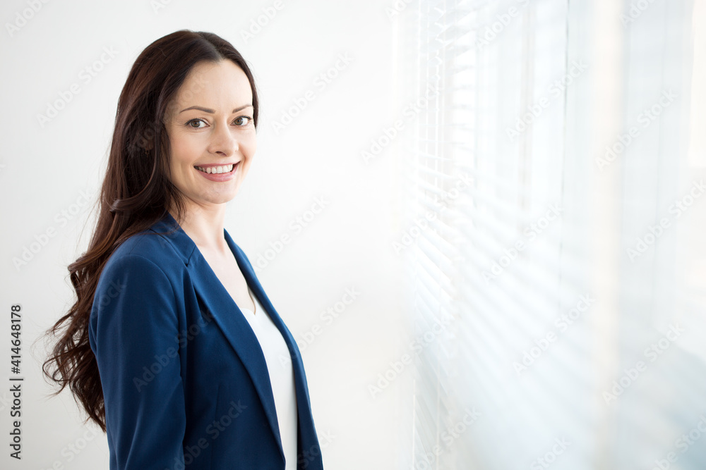 Portrait of successful business woman. Portrait of successful business woman.