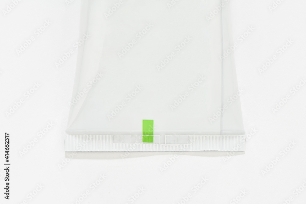 Green eye mark rectangle on toothpaste tube does not tell that ingredients used are natural Green eye mark rectangle on toothpaste tube does not tell that ingredients used are natural