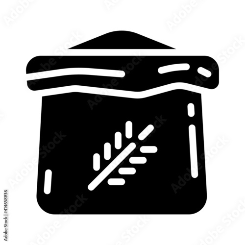 Bakery products icon vector. bake illustration sign. bread symbol.