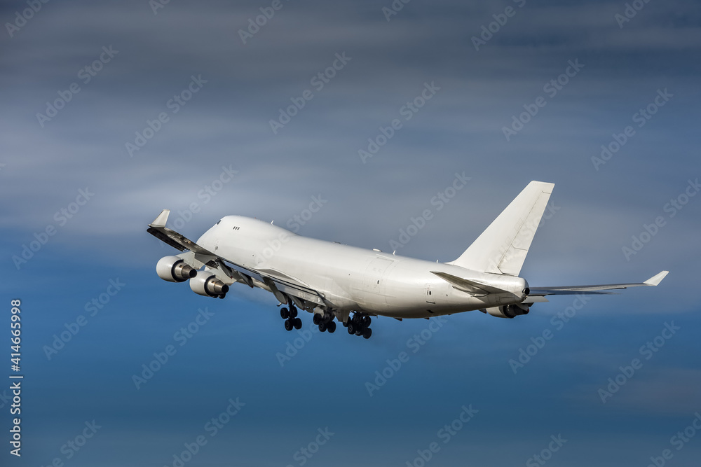 Obraz premium avion cargo transport aerien aeroport fret 